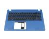 Acer Aspire 3 (A315-56) Original Tastatur inkl. Topcase DE (deutsch) schwarz/blau
