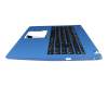 Acer Aspire 3 (A315-56) Original Tastatur inkl. Topcase DE (deutsch) schwarz/blau