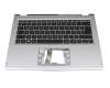 Acer Aspire 3 Spin (A3SP14-31PT) Original Tastatur inkl. Topcase DE (deutsch) schwarz/silber