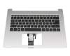 Acer Aspire 5 (A514-51G) Original Tastatur inkl. Topcase DE (deutsch) schwarz/silber mit Backlight