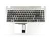 Acer Aspire 5 (A515-52) Original Tastatur inkl. Topcase DE (deutsch) schwarz/silber