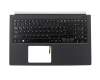 Acer Aspire V 15 Nitro (VN7-591G) Original Tastatur inkl. Topcase DE (deutsch) schwarz/schwarz mit Backlight