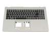 Acer Aspire Vero 15 (AV15-51) Original Tastatur inkl. Topcase DE (deutsch) schwarz/grau mit Backlight