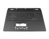 Acer Nitro 17 (AN17-42) Original Tastatur inkl. Topcase CH (schweiz) schwarz/transparent/schwarz mit Backlight