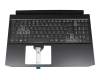 Acer Nitro 5 (AN515-57) Original Tastatur inkl. Topcase DE (deutsch) schwarz/weiß/schwarz mit Backlight