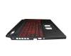 Acer Nitro 5 (AN515-58) Original Tastatur inkl. Topcase DE (deutsch) schwarz/schwarz mit Backlight