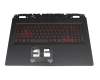 Acer Nitro 5 (AN517-55) Original Tastatur inkl. Topcase DE (deutsch) schwarz/schwarz mit Backlight