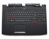Acer Predator 17 (G9-791) Original Tastatur inkl. Topcase DE (deutsch) schwarz/schwarz mit Backlight