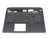 Acer Predator Helios 500 (PH517-52) Original Tastatur inkl. Topcase DE (deutsch) schwarz/schwarz mit Backlight