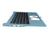 Acer Swift 3 (SF314-57G) Original Tastatur inkl. Topcase DE (deutsch) schwarz/blau mit Backlight