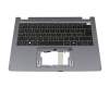 Acer TravelMate P4 (TMP414-55) Original Tastatur inkl. Topcase CH (schweiz) schwarz/anthrazit mit Backlight