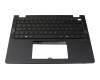 Acer TravelMate P6 (TMP614-73T) Original Tastatur inkl. Topcase CH (schweiz) schwarz/schwarz mit Backlight