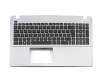 Asus F550LA Original Tastatur inkl. Topcase SF (schweiz-französisch) schwarz/grau