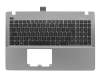 Asus F550VB Original Tastatur inkl. Topcase FR (französisch) schwarz/grau