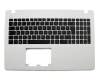 Asus F552CL Original Tastatur inkl. Topcase FR (französisch) schwarz/weiß