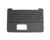 Asus F555LB Original Tastatur inkl. Topcase DE (deutsch) schwarz/schwarz mit Wabenmuster