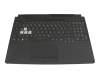 Asus FA506IC Original Tastatur inkl. Topcase DE (deutsch) schwarz/transparent/schwarz mit Backlight