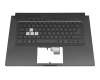 Asus FX516PC Original Tastatur inkl. Topcase DE (deutsch) schwarz/schwarz mit Backlight