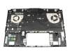 Asus FX517ZC Original Tastatur inkl. Topcase US (englisch) schwarz/transparent/schwarz mit Backlight