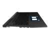 Asus G713RM Original Tastatur inkl. Topcase DE (deutsch) schwarz/schwarz mit Backlight (RGB Per-Key)
