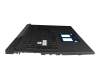 Asus G713RW Original Tastatur inkl. Topcase DE (deutsch) schwarz/transparent/schwarz mit Backlight (RGB 4-Zone)