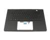 Asus GU603ZM Original Tastatur inkl. Topcase DE (deutsch) schwarz/schwarz mit Backlight