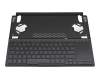 Asus GX551QS Original Tastatur inkl. Topcase DE (deutsch) schwarz/schwarz mit Backlight