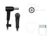 Asus K3504VAB Original Netzteil 65,0 Watt EU Wallplug normale Bauform