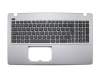 Asus K550CC Original Tastatur inkl. Topcase BE (belgisch) schwarz/grau