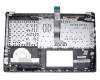 Asus K551LB Original Tastatur inkl. Topcase FR (französisch) schwarz/silber
