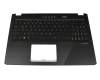Asus M570DD Original Tastatur inkl. Topcase DE (deutsch) schwarz/schwarz mit Backlight