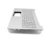 Asus N550JX Original Tastatur inkl. Topcase PO (portugiesisch) silber/silber mit Backlight