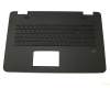 Asus N751JW Original Tastatur inkl. Topcase DE (deutsch) schwarz/schwarz mit Backlight