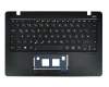 Asus R202CA Original Tastatur inkl. Topcase DE (deutsch) schwarz/schwarz