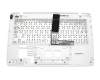 Asus R202CA Original Tastatur inkl. Topcase FR (französisch) weiß/weiß