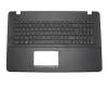 Asus R752NA Original Tastatur inkl. Topcase DE (deutsch) schwarz/schwarz