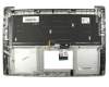 Asus ROG G501VW Original Tastatur inkl. Topcase DE (deutsch) silber/silber mit Backlight (für Modelle ohne HDD)