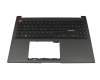 Asus S5602ZA Original Tastatur inkl. Topcase DE (deutsch) schwarz/schwarz mit Backlight