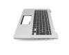 Asus TP300LD Original Tastatur inkl. Topcase DE (deutsch) schwarz/silber