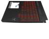 Asus TUF FX505DY Original Tastatur inkl. Topcase DE (deutsch) schwarz/schwarz mit Backlight