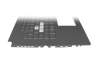 Asus TUF Gaming A17 FA707RR Original Tastatur inkl. Topcase UK (englisch) schwarz/transparent/schwarz mit Backlight