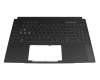 Asus TUF Gaming FA507NV Original Tastatur inkl. Topcase DE (deutsch) schwarz/transparent/schwarz mit Backlight