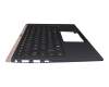 Asus UX433FA Original Tastatur inkl. Topcase DE (deutsch) schwarz/blau mit Backlight