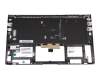 Asus UX433FA Original Tastatur inkl. Topcase DE (deutsch) silber/silber mit Backlight
