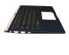 Asus UX433FA Original Tastatur inkl. Topcase RU (russisch) schwarz/blau mit Backlight