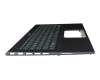 Asus UX535QE Original Tastatur inkl. Topcase DE (deutsch) anthrazit/grau mit Backlight