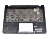 Asus VivoBook 14 R410UA Original Tastatur inkl. Topcase DE (deutsch) schwarz/silber