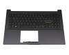 Asus VivoBook 15 S513IA Original Tastatur inkl. Topcase DE (deutsch) schwarz/schwarz mit Backlight