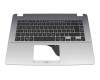 Asus VivoBook 15 X505BP Original Tastatur inkl. Topcase DE (deutsch) schwarz/silber