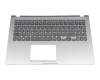 Asus VivoBook 15 X509DA Original Tastatur inkl. Topcase DE (deutsch) weiß/silber